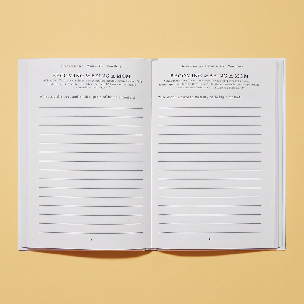 Mom Story Journal